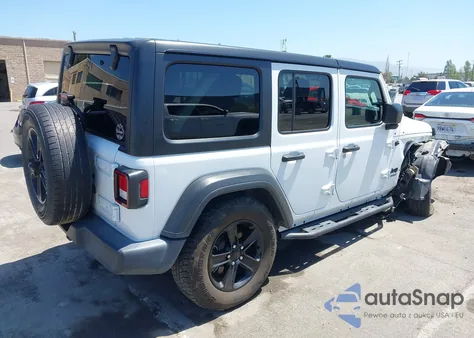 2021 Jeep Wrangler Unlimited Sport Altitude 4X4 из США, поврежденный, VIN 1C4HJXDN7MW562916
